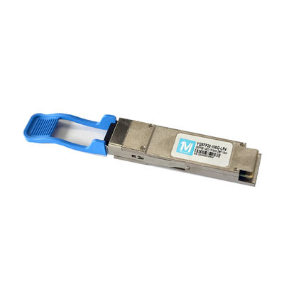 QSFP28-100G-LR4 DDM συμβατή οπτική μονάδα 1310nm για ταχεία μετάδοση δεδομένων σε απόσταση 10 km