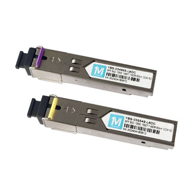 3.3V 155M BIDI 60km 1490nm/1550nmn SC Connector DDM WDM Simplex Οπτική Μονάδα Πηρακτήρας SFP Μονάδα με Δίκτυο SDK