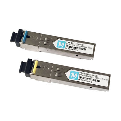 155M BIDI 60km 1310nm/1550nm SC Connector DDM WDM Simplex Οπτική Μονάδα Transceiver Μονάδα SFP για εφαρμογές τηλεπικοινωνιών