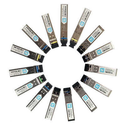 155M Duplex LC Connector DDM 100BASE SMF Μονάδα οπτικών ινών Εναρμόδιος δέκτης SFP για δίκτυο TCP 60km 1310nm Μονάδα