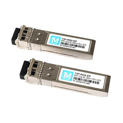 Δοκιμασμένη DDMI οπτική μονάδα 6G SFP για μετάδοση δεδομένων μεγάλης εμβέλειας έως 40 km