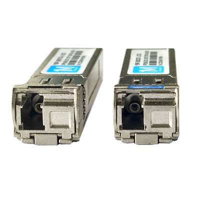 20 χλμ. Απόσταση 6G SFP BIDI 1270nm/1330nm WDM LC Connector DDM Οπτικός δέκτης δέκτη για δίκτυο FTTX Fiber Network Module Network