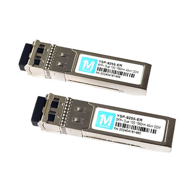10G SFP Duplex 40km 1550nm LC DDM SMF Οπτική Μονάδα Μονάδα SFP Μονάδα SFP 10G ER Η ιδανική επιλογή για τα γρήγορα δίκτυα