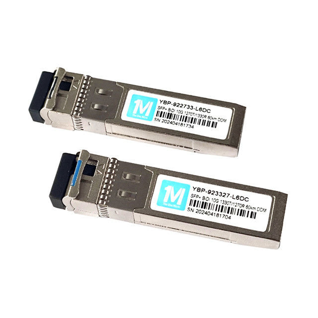 1.25G Δυνατότητα μεταφοράς δεδομένων Πηρακτήρες οπτικών ινών SFP 155M BIDI 60km 1310nm/1550nmn LC Connector DDM WDM Simplex Optical Module