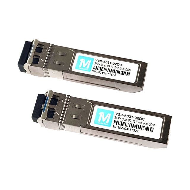 1310nm LC DDM SMF 6GB Οπτική Μονάδα Μονάδα SFP μοντέλου SFP 6G 2km για ταχύτητα FTTX εφαρμογές και λύσεις