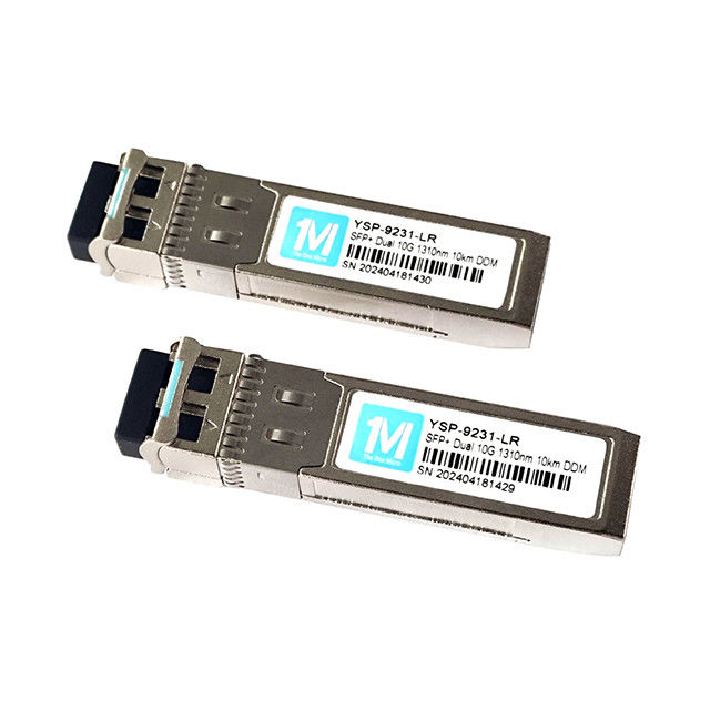 10G SFP Duplex 10km 1310nm LC DDM SMF Οπτικοί δέκτες ινών 10GB Οπτική μονάδα Μοναδικό μοντέλο SFP 10G LR DDMI