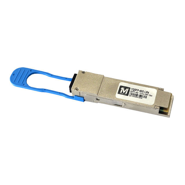 FTTX Δορυφόροι οπτικών ινών 40G qsfp 1310nm 10km LR4 LC Οπτική μονάδα QSFP-40G-LR4 DDM Συμβατή μονάδα δέκτη